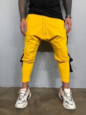 Pantalons Baggy Pour Hommes Pantalons Décontractés À Ressorts Ensachés