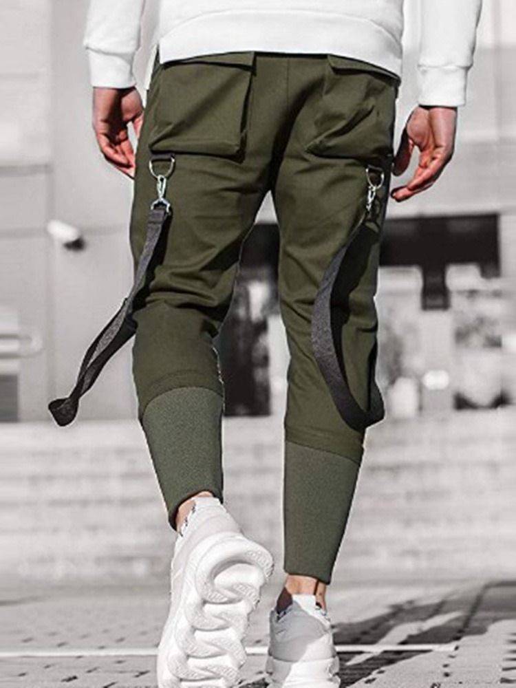 Pantalons Décontractés Minces Pour Hommes