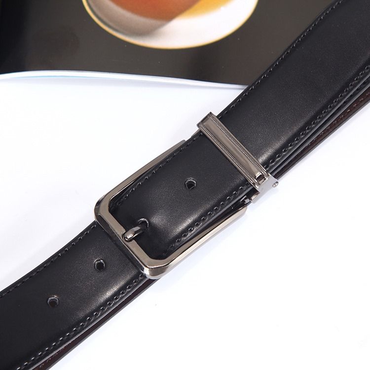 Best Seller Ceinture En Cuir Véritable À Boucle Ardillon All Match Pour Hommes