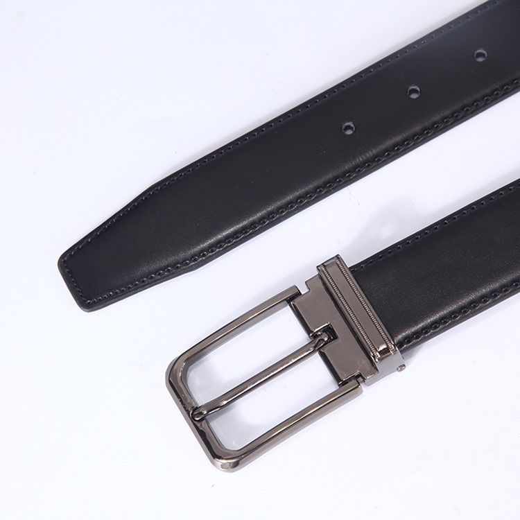 Best Seller Ceinture En Cuir Véritable À Boucle Ardillon All Match Pour Hommes