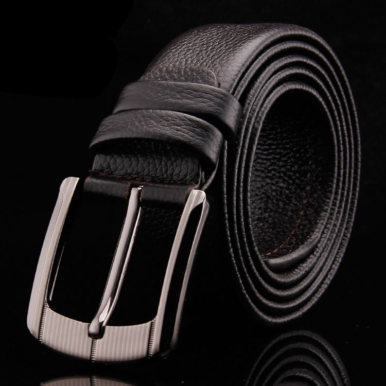 Ceinture En Cuir À Boucle Ardillon Pour Hommes