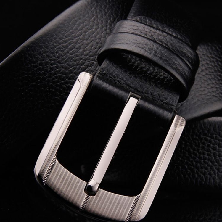 Ceinture En Cuir À Boucle Ardillon Pour Hommes