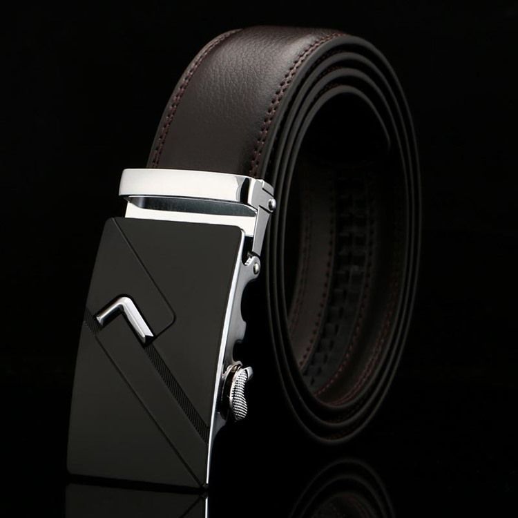 Ceinture En Cuir D'affaires En Alliage Pour Hommes