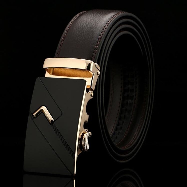 Ceinture En Cuir D'affaires En Alliage Pour Hommes