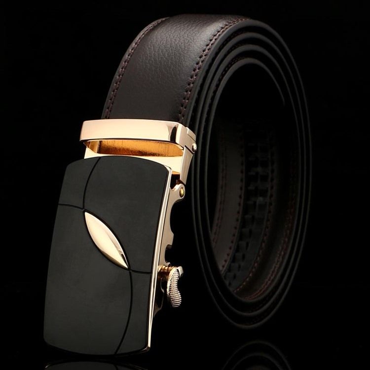 Ceinture En Cuir D'affaires En Alliage Pour Hommes