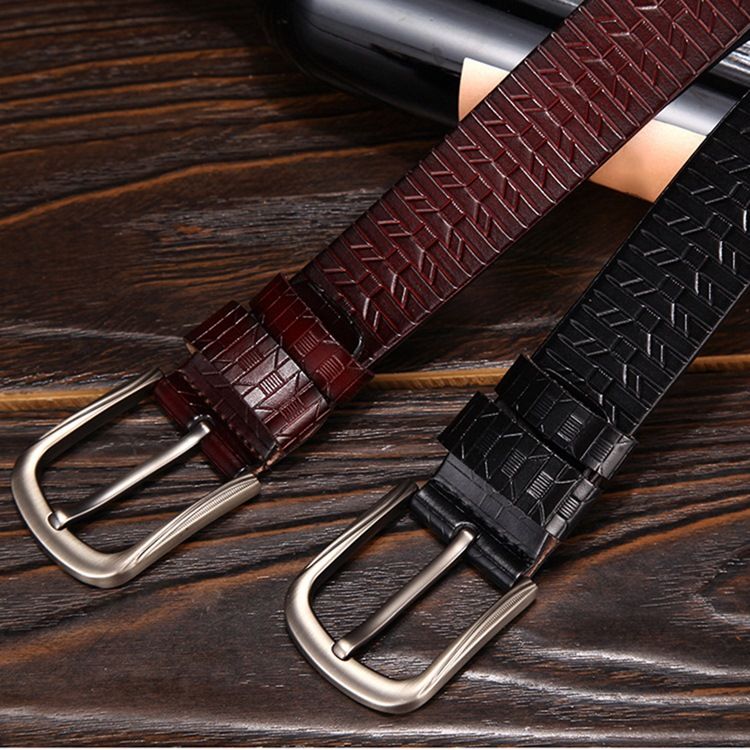 Ceinture En Cuir Design Pour Hommes