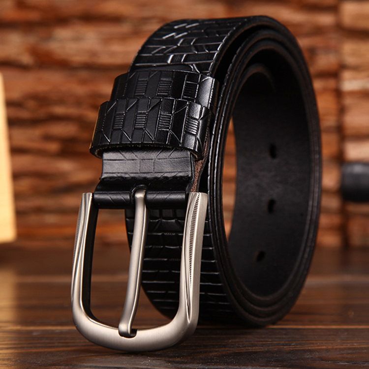 Ceinture En Cuir Design Pour Hommes