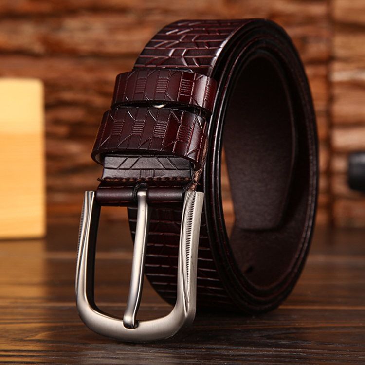 Ceinture En Cuir Design Pour Hommes