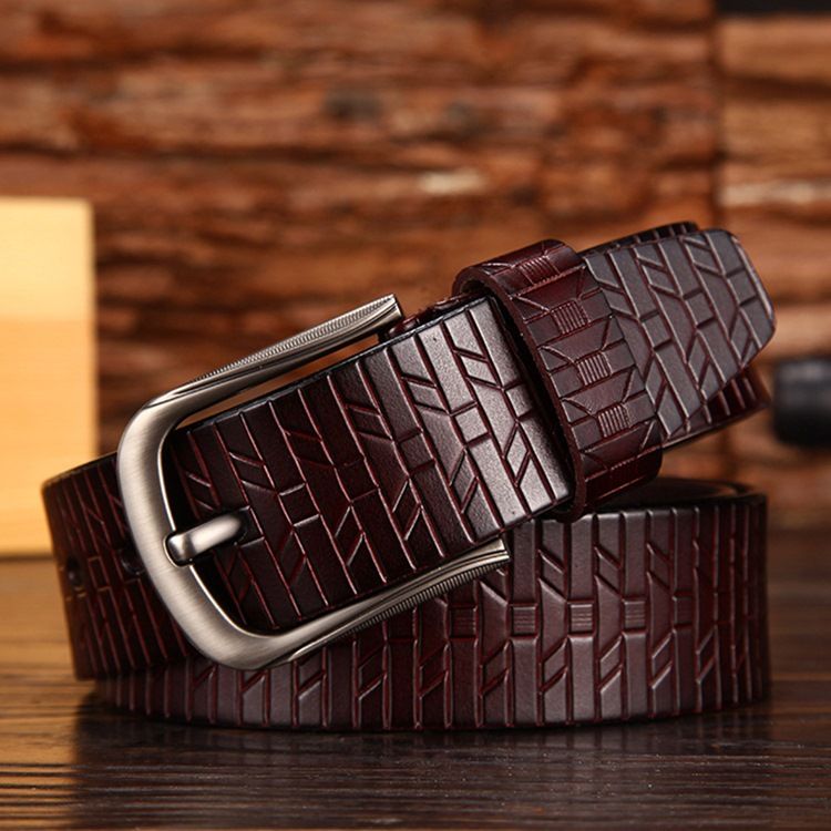 Ceinture En Cuir Design Pour Hommes