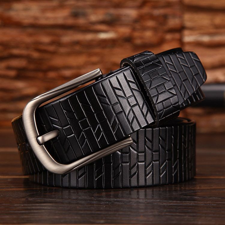 Ceinture En Cuir Design Pour Hommes