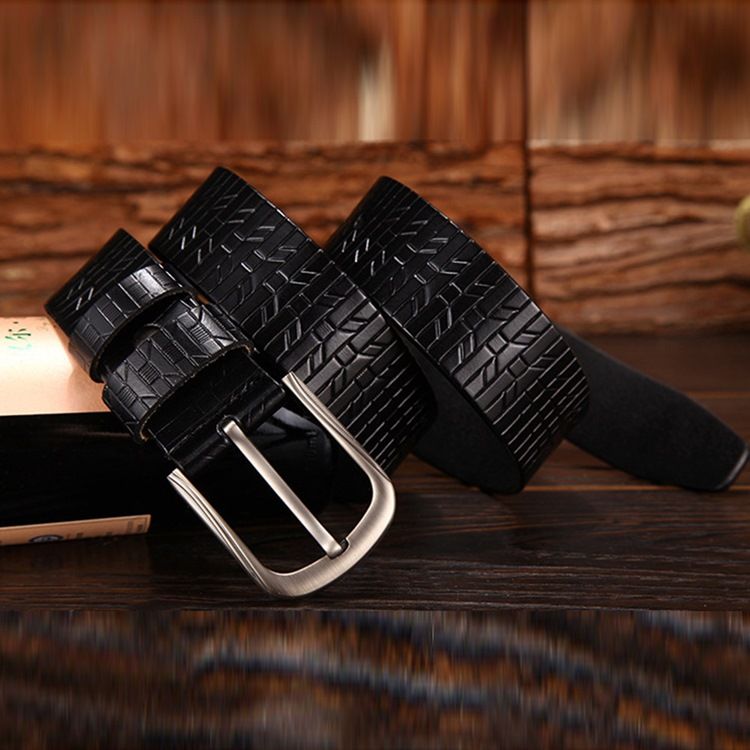 Ceinture En Cuir Design Pour Hommes