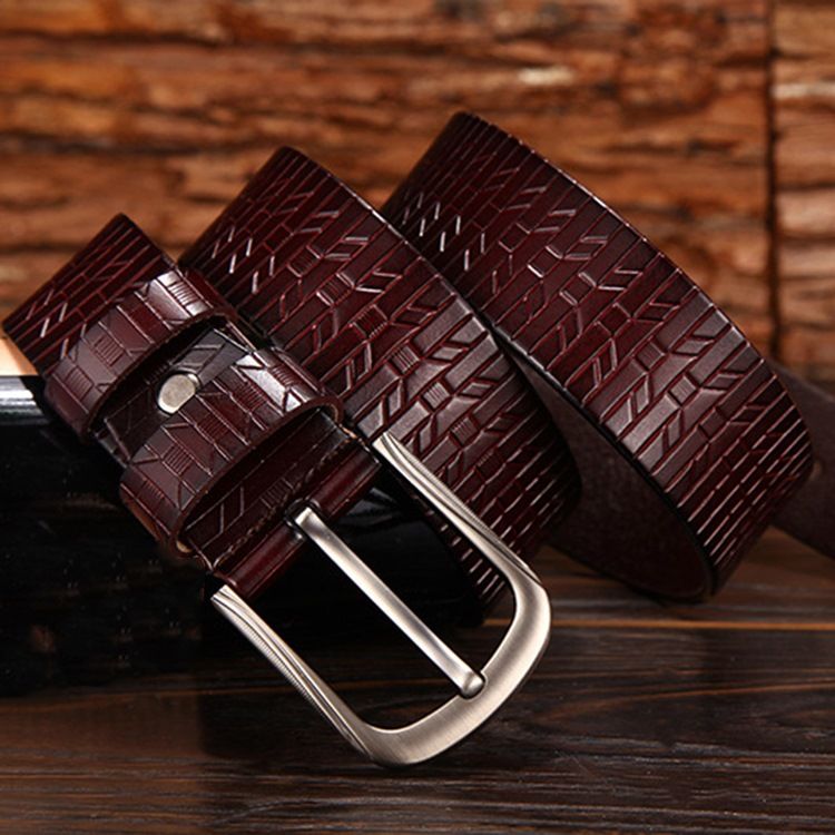 Ceinture En Cuir Design Pour Hommes