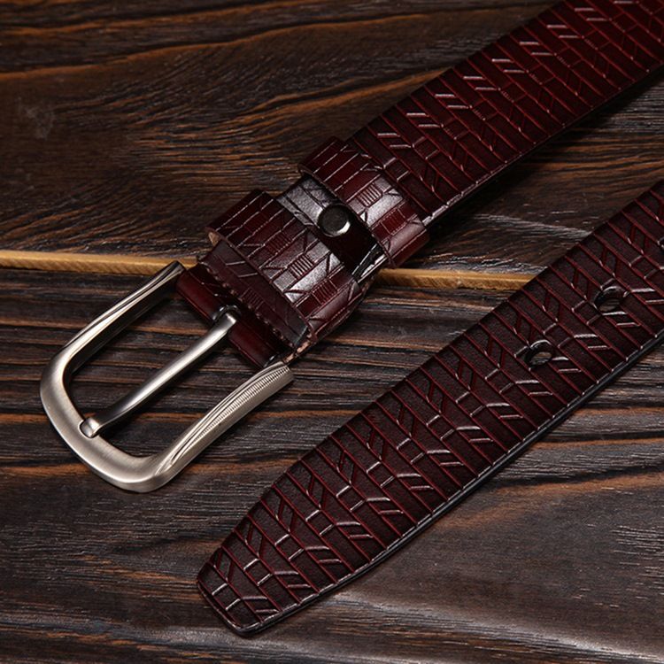 Ceinture En Cuir Design Pour Hommes