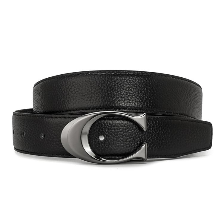 Ceinture En Cuir À Double Face Pour Hommes