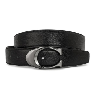 Ceinture En Cuir À Double Face Pour Hommes