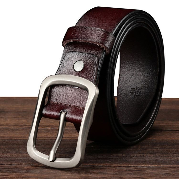 Ceinture En Cuir Supérieure Pour Hommes