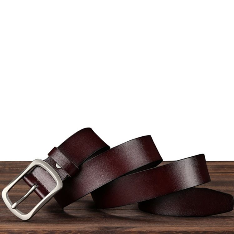 Ceinture En Cuir Supérieure Pour Hommes