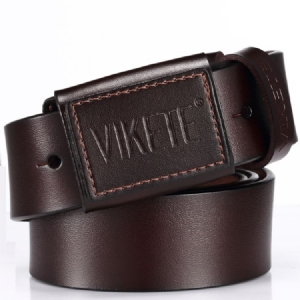 Ceinture En Cuir Véritable Pour Hommes Avec Boucle Ardillon En Peau De Vache