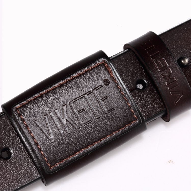 Ceinture En Cuir Véritable Pour Hommes Avec Boucle Ardillon En Peau De Vache