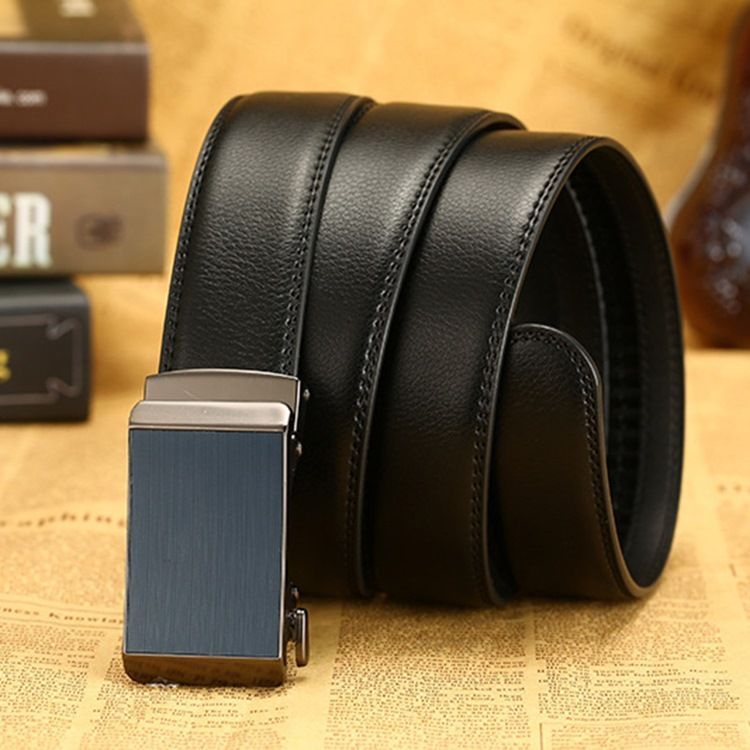 Ceinture Décontractée En Cuir Pour Hommes