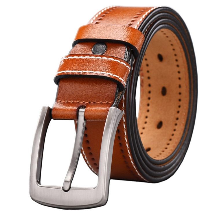 Ceinture Décontractée En Cuir Pour Hommes