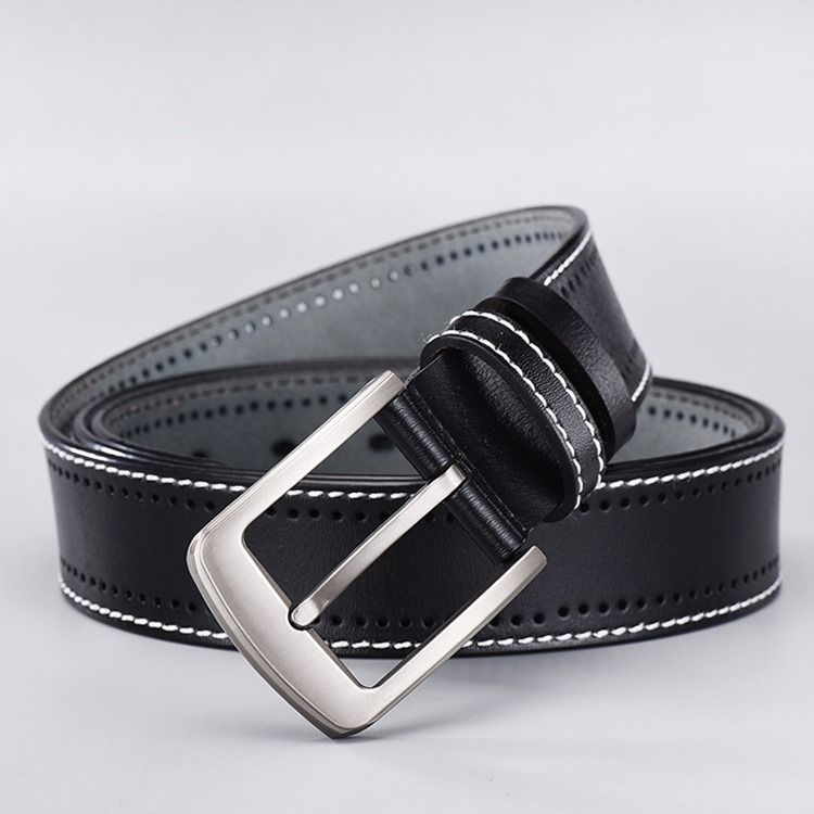 Ceinture Décontractée En Cuir Pour Hommes