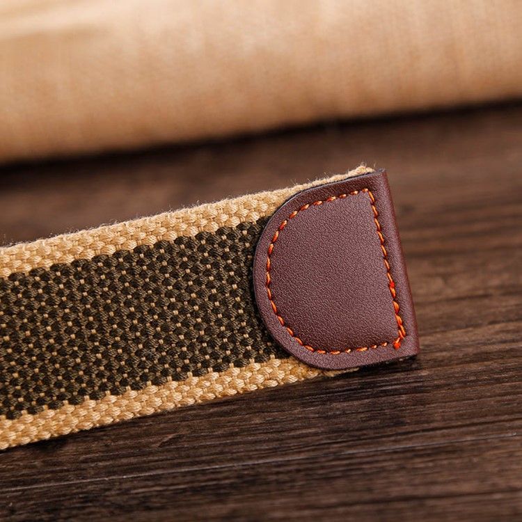 Ceinture Décontractée En Toile Tricotée Pour Hommes