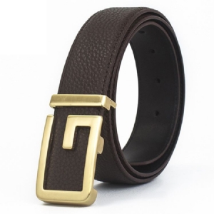 Ceinture Homme À Boucle Lisse