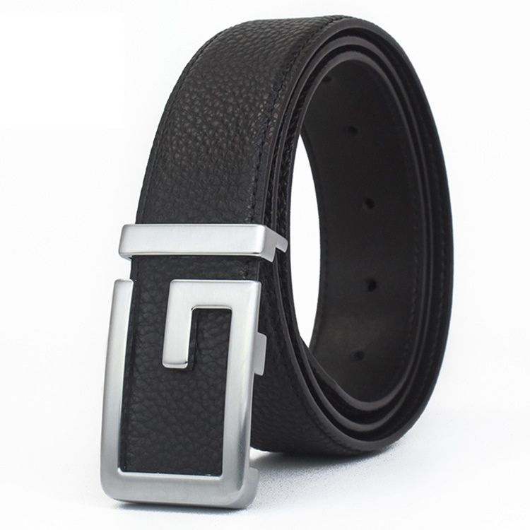 Ceinture Homme À Boucle Lisse