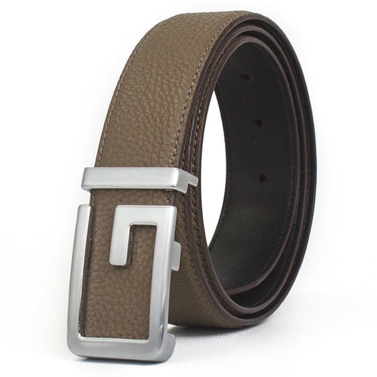 Ceinture Homme À Boucle Lisse