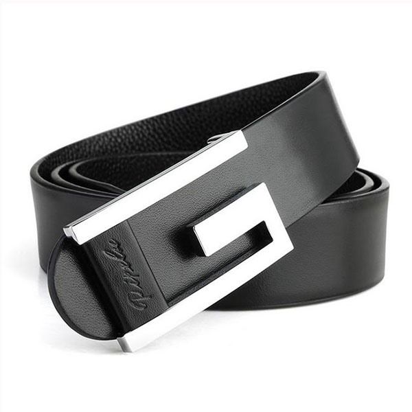 Ceinture Pour Hommes À Boucle Avec Lettre Et Motif Classique