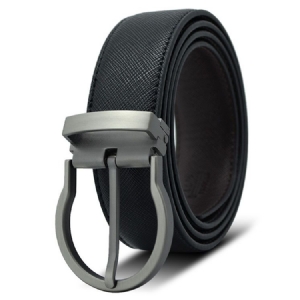 Ceinture Pour Hommes En Cuir Avec Boucle À Ardillon