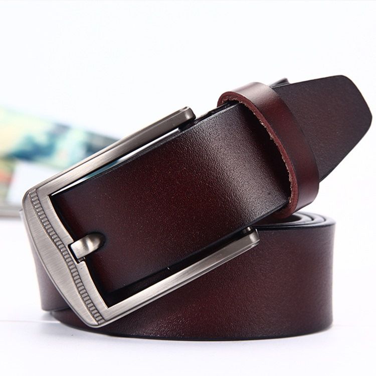 Ceinture Pour Hommes En Cuir De Vachette Supérieure