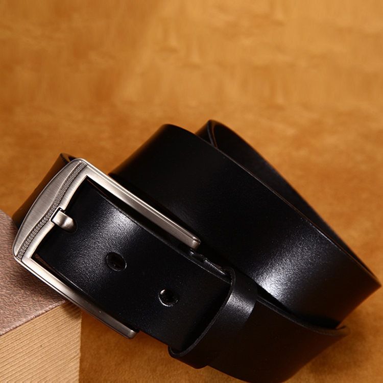 Ceinture Pour Hommes En Cuir De Vachette Supérieure