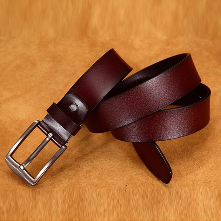 Ceinture Pour Hommes En Cuir De Vachette Supérieure