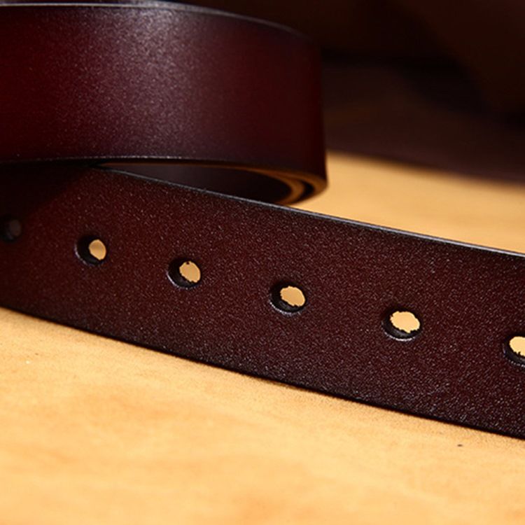 Ceinture Pour Hommes En Cuir De Vachette Supérieure