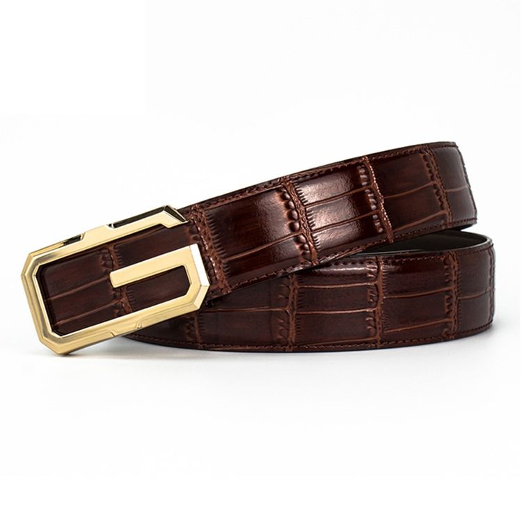 G Ceinture Pour Hommes En Cuir