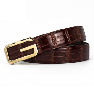 G Ceinture Pour Hommes En Cuir