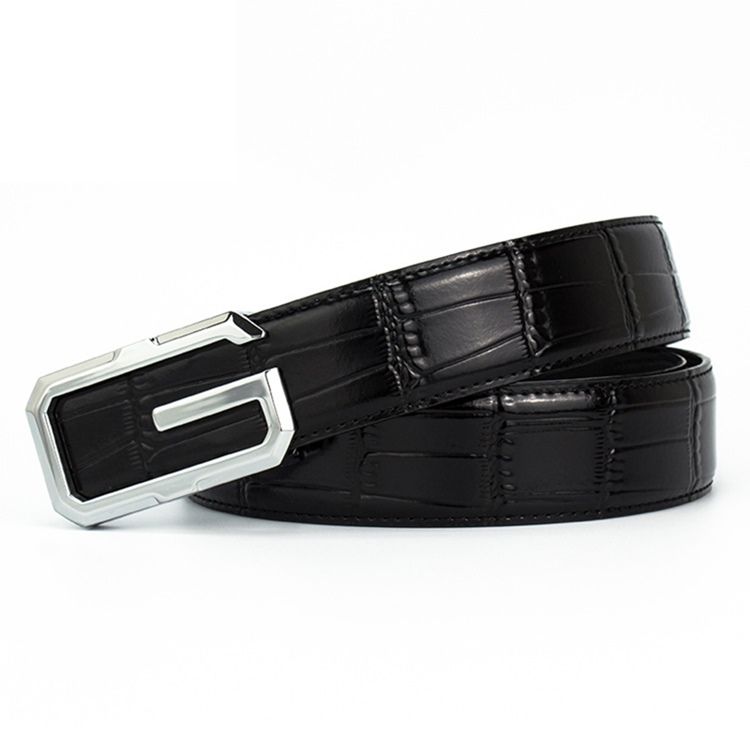 G Ceinture Pour Hommes En Cuir