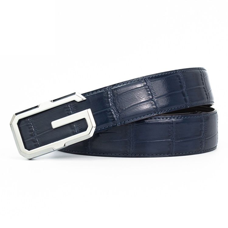 G Ceinture Pour Hommes En Cuir