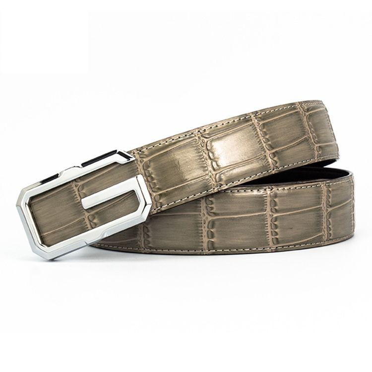 G Ceinture Pour Hommes En Cuir