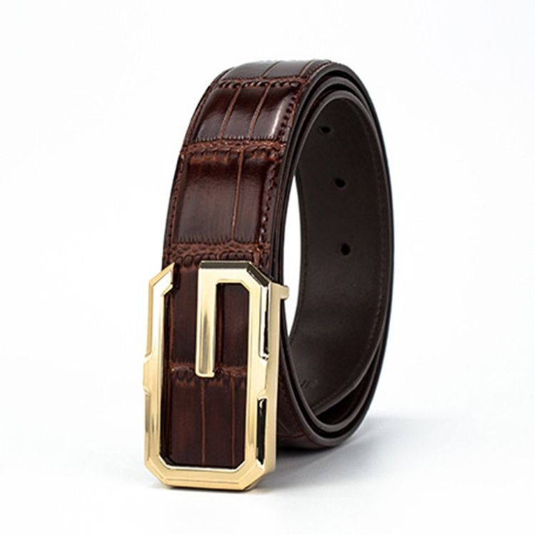 G Ceinture Pour Hommes En Cuir