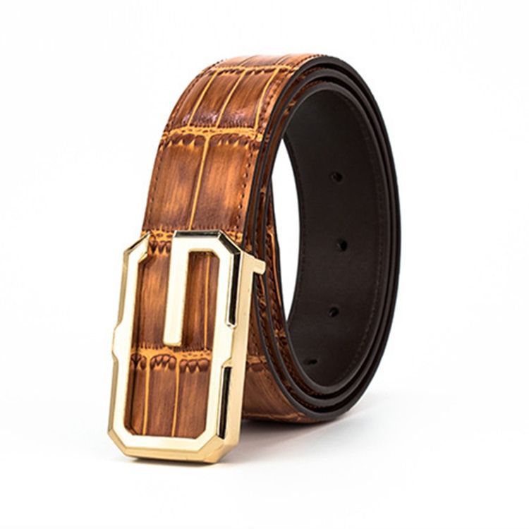 G Ceinture Pour Hommes En Cuir