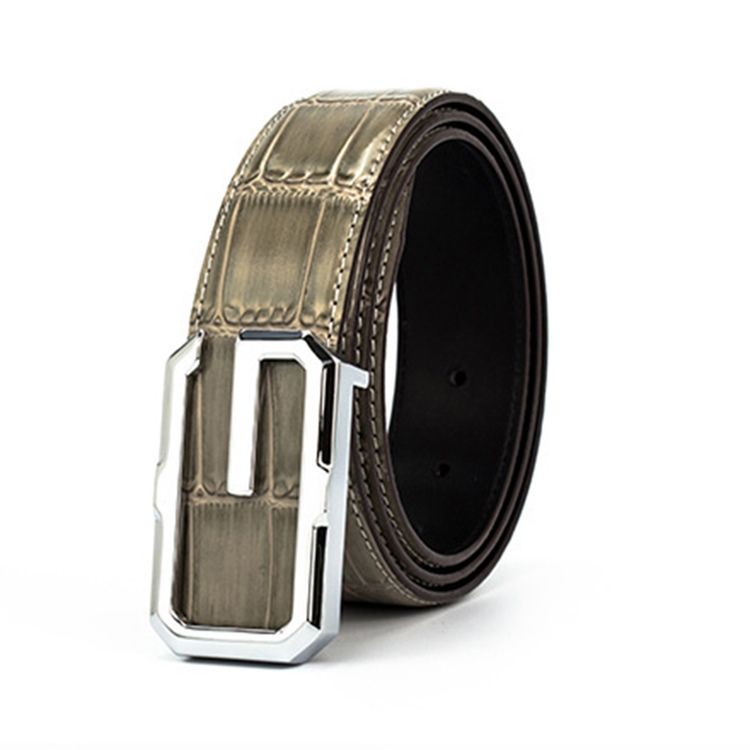 G Ceinture Pour Hommes En Cuir