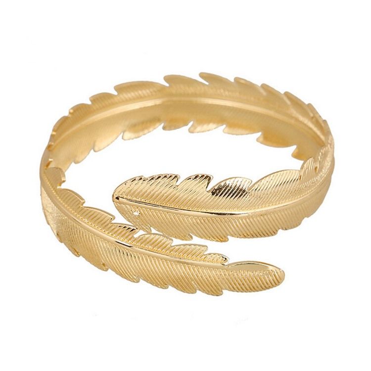 Bracelet Femme Feuille Unie