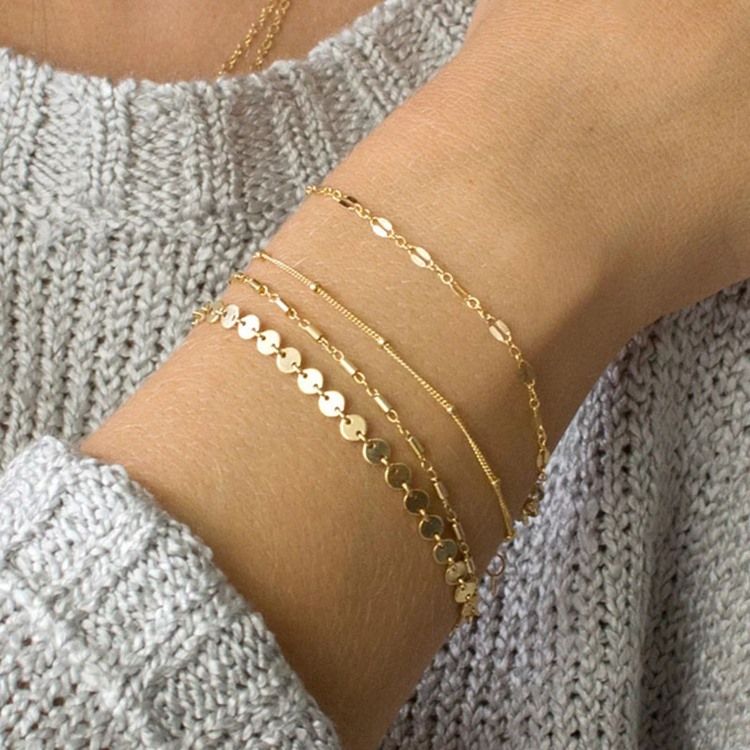 Bracelets Féminins D'anniversaire À Placage Électronique Unis