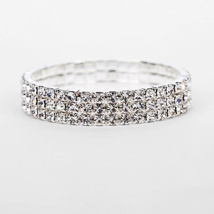 Bracelets Femme Mariage Romantique Plain Diamant