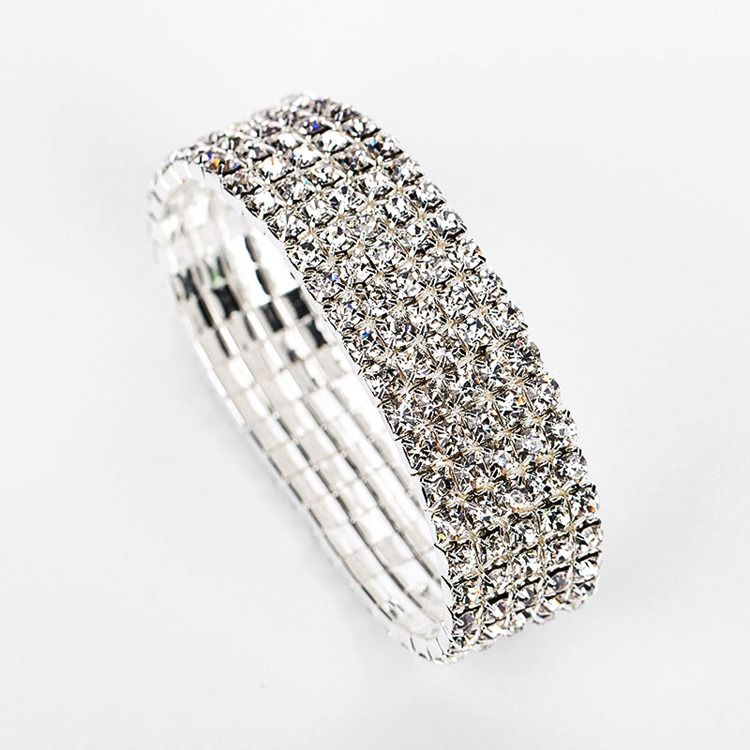 Bracelets Femme Mariage Romantique Plain Diamant