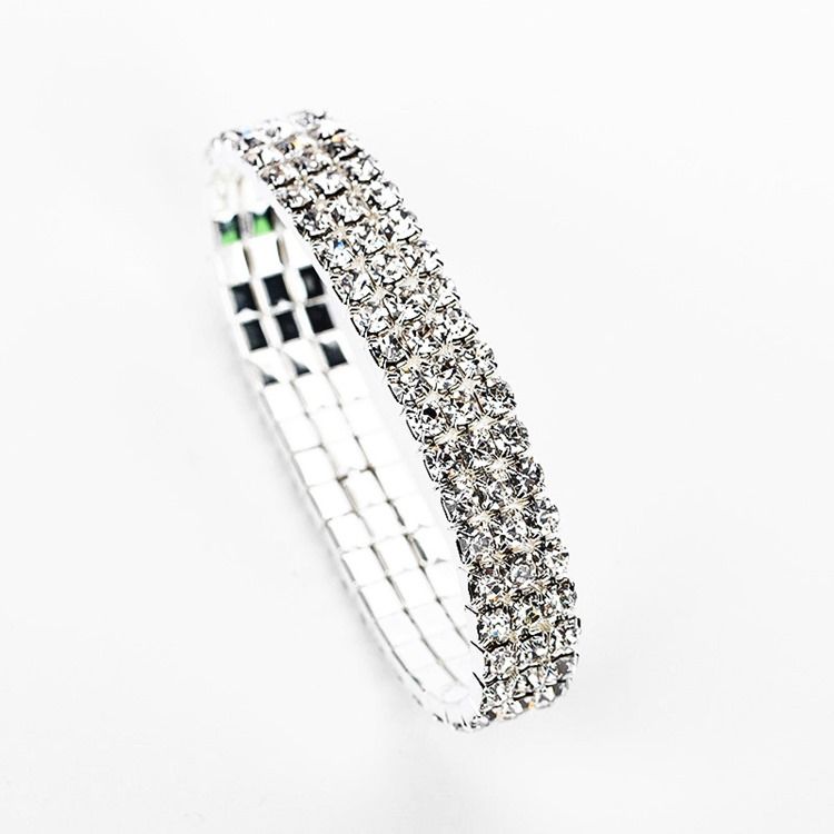 Bracelets Femme Mariage Romantique Plain Diamant