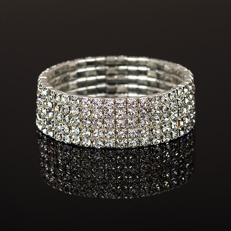 Bracelets Femme Mariage Romantique Plain Diamant